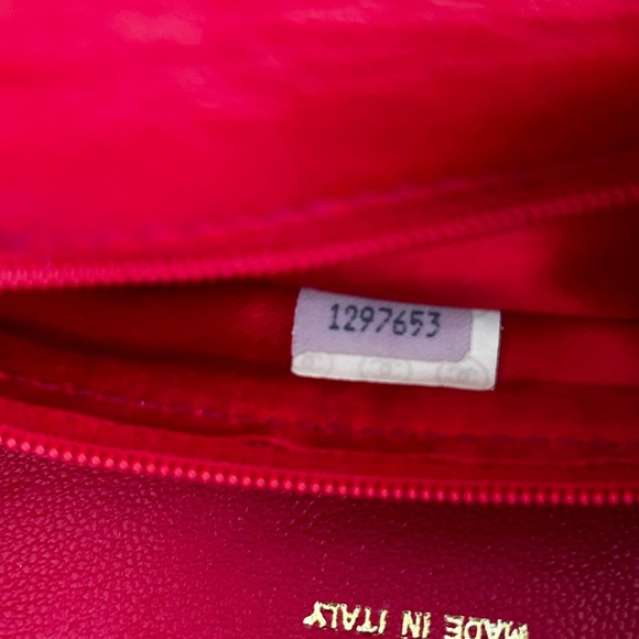 Authentic Chanel Vintage Rectangle Flap Tassel Handbag - Picture 6 of 12